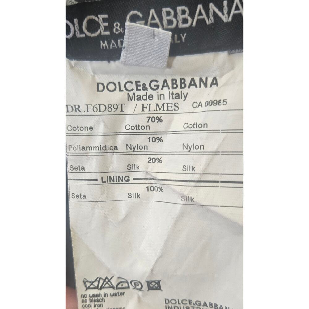Dolce & Gabbana Bustier Body Ladies Dress Size 46 Pre-loved - Picture 9 of 13